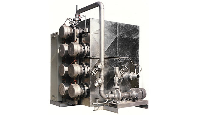 electric heated thermo oil boiler